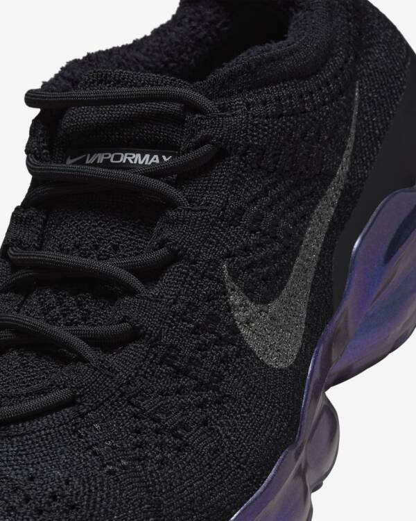 Nike Air VaporMax 2023 Flyknit Black/Metallic - Imagem 6