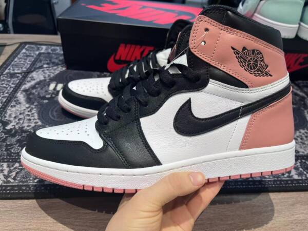 Nike Air Jordan 1 Retro High Rust Pink - Imagem 4