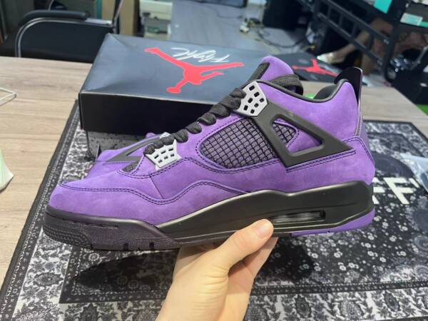 Nike Air Jordan 4 Retro "Purple" - Imagem 2