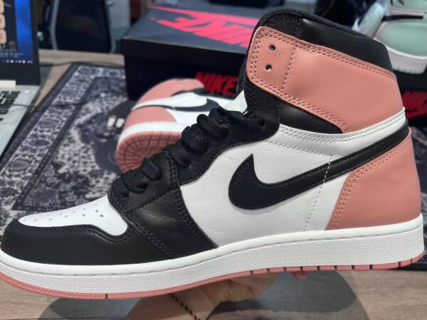 Nike Air Jordan 1 Retro High Rust Pink - Imagem 3