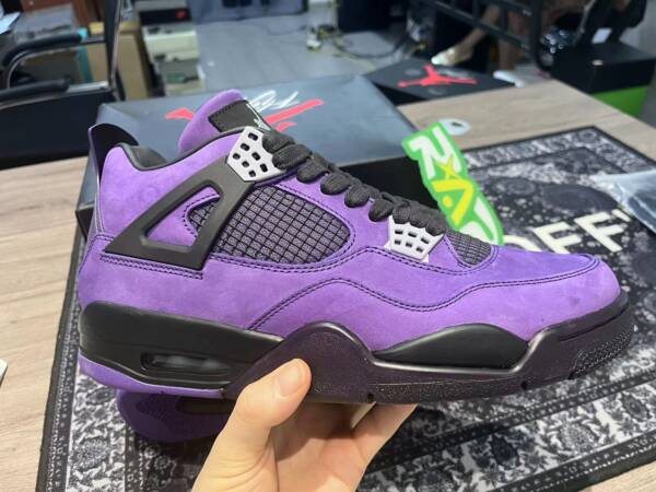 Nike Air Jordan 4 Retro "Purple" - Imagem 9
