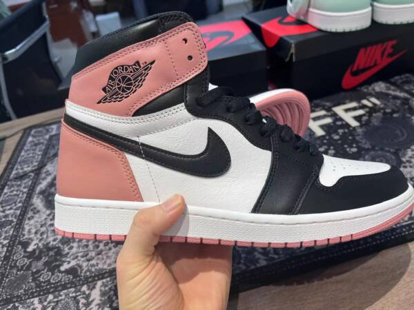 Nike Air Jordan 1 Retro High Rust Pink - Imagem 9