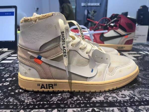 Off-White x Air Jordan 1 Retro High - Imagem 4