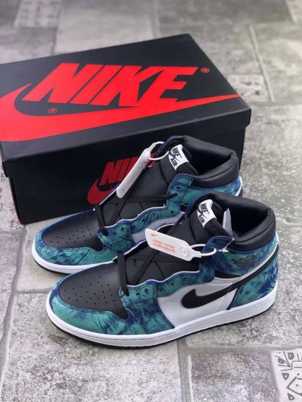 Nike Air Jordan 1 Tie Dye Chameleon - Imagem 4