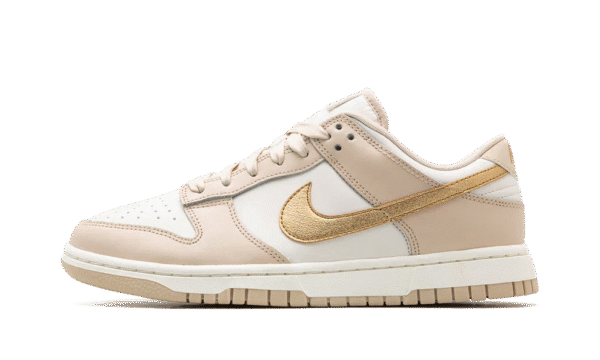 Nike Dunk Low Phantom Metallic Gold - Imagem 7