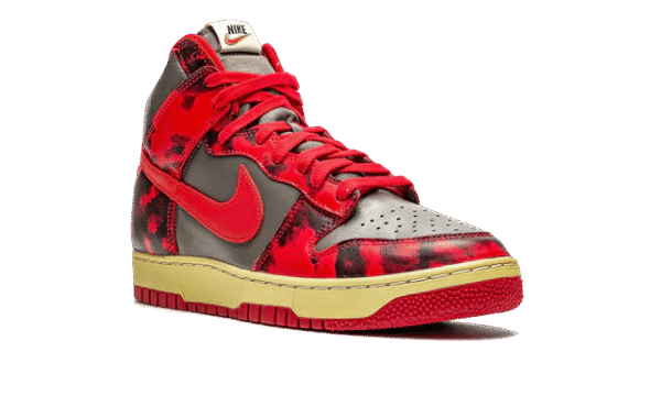 Nike Dunk High Red Acid Wash - Imagem 4
