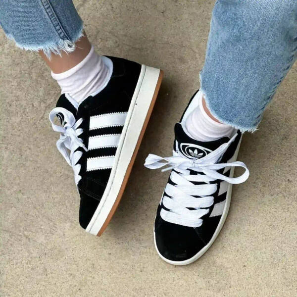 Adidas Campus 00s Core Black White - Imagem 7