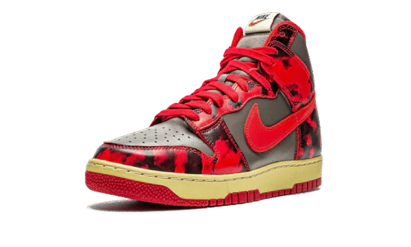 Nike Dunk High Red Acid Wash - Imagem 5