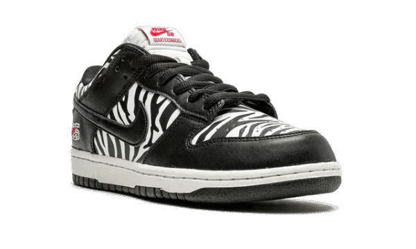 Nike SB Dunk Low Quartersnacks Zebra - Imagem 5