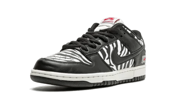 Nike SB Dunk Low Quartersnacks Zebra - Imagem 4