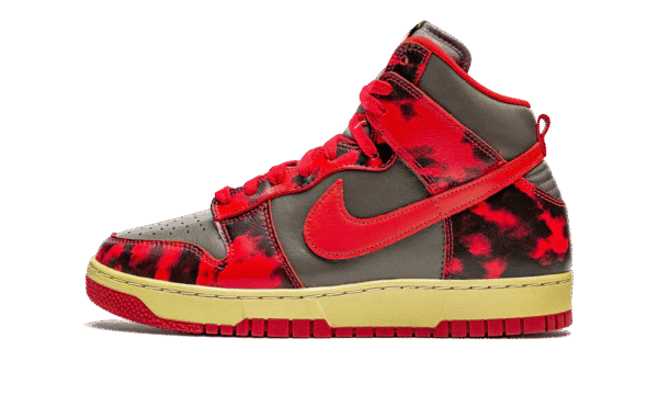 Nike Dunk High Red Acid Wash - Imagem 7